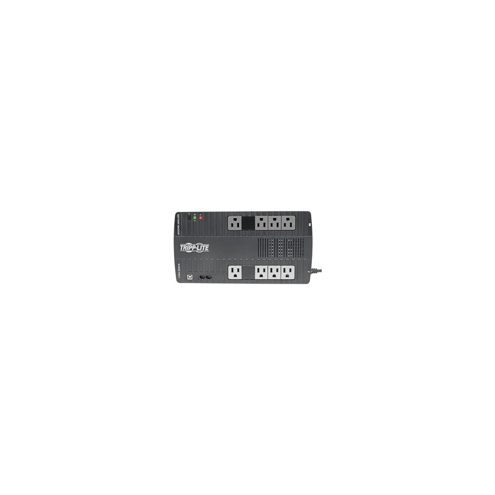 UPS de línea interactiva Tripp Lite AVR550U - 550VA/300W - Escritorio ultra compacto/Torre/Soporte de pared - AVR - 8Hora(s) Rec