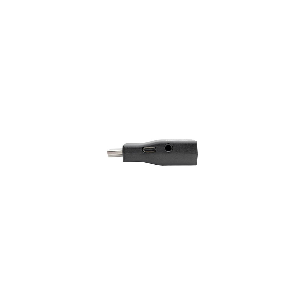 Adaptador A/V Tripp Lite P131-000-A - 1 x 15-pin HD-15 VGA Female, 1 x Mini-phone Audio Female, 1 x Type B Micro USB Female - 19