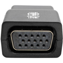 Adaptador A/V Tripp Lite P131-000-A - 1 x 15-pin HD-15 VGA Female, 1 x Mini-phone Audio Female, 1 x Type B Micro USB Female - 19