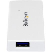 Concentrador USB StarTech.com - USB - Externo - Blanco - 4 Total USB Port(s) - 4 USB 3.0 Port(s) - PC, Mac