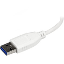 Concentrador USB StarTech.com - USB - Externo - Blanco - 4 Total USB Port(s) - 4 USB 3.0 Port(s) - PC, Mac