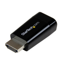 Adaptador de vídeo StarTech.com - 1 Paquete(s) - 1 x 15-pin HD-15 VGA Female - 1920 x 1200 Supported - Negro