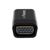 Adaptador de vídeo StarTech.com - 1 Paquete(s) - 1 x 15-pin HD-15 VGA Female - 1920 x 1200 Supported - Negro