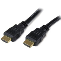 StarTech.com Cable HDMI de alta velocidad con Ethernet 2m -2x HDMI Macho - Ultra HD 4k x 2k - Negro - Extremo Secundario: 1 x 19