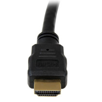 StarTech.com Cable HDMI de alta velocidad con Ethernet 2m -2x HDMI Macho - Ultra HD 4k x 2k - Negro - Extremo Secundario: 1 x 19