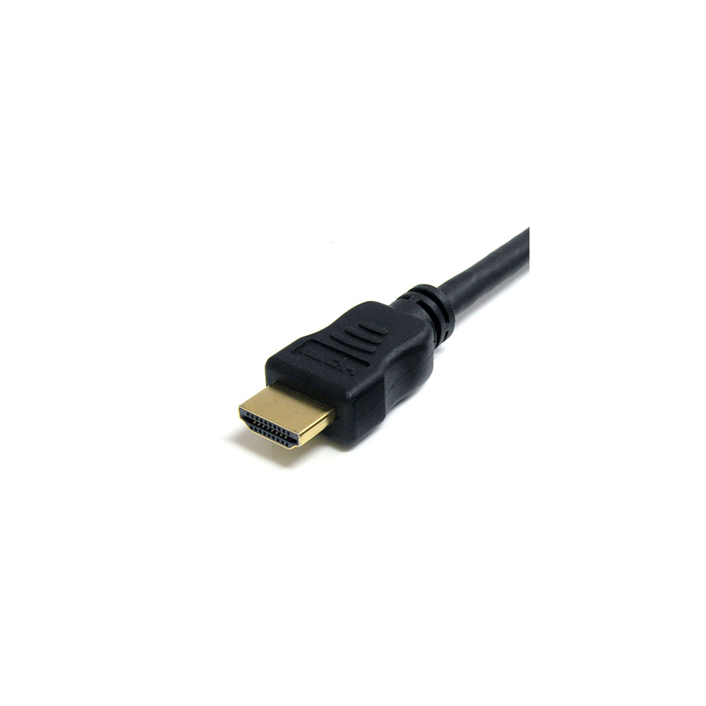 StarTech.com Cable HDMI de alta velocidad con Ethernet 3m -2x HDMI Macho - Ultra HD 4k x 2k - Negro - Extremo Secundario: 1 x 19