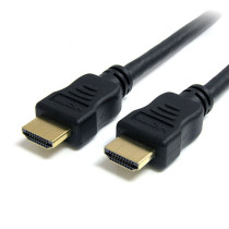 StarTech.com Cable HDMI de alta velocidad con Ethernet 3m -2x HDMI Macho - Ultra HD 4k x 2k - Negro - Extremo Secundario: 1 x 19