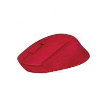 Mouse Logitech M280 - Radiofrecuencia - USB - Óptico - 3 Botón(es) - Rojo - Inalámbrico - 1000 dpi - Rueda de desplazamiento