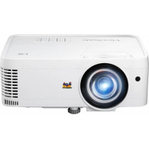 Proyector DLP Montable en techo, Montable sobre el suelo ViewSonic LS550WH Enfoque corto - 16:10 - Blanco - 1280 x 800 - Frontal