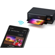 Impresora de inyección de tinta multifunción Epson EcoTank L8180 Inalámbrico - Color - Copiadora/Impresora/Escáner - 32 ppm Mono