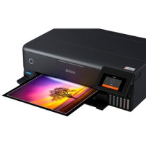 Impresora de inyección de tinta multifunción Epson EcoTank L8180 Inalámbrico - Color - Copiadora/Impresora/Escáner - 32 ppm Mono