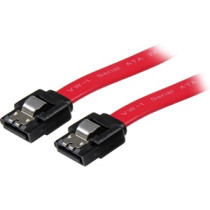 Cable de transferencia de datos StarTech.com - 30.48cm SATA - para Disco Duro - Extremo Secundario: 1 x 7-pin SATA - Male - 6Gbi