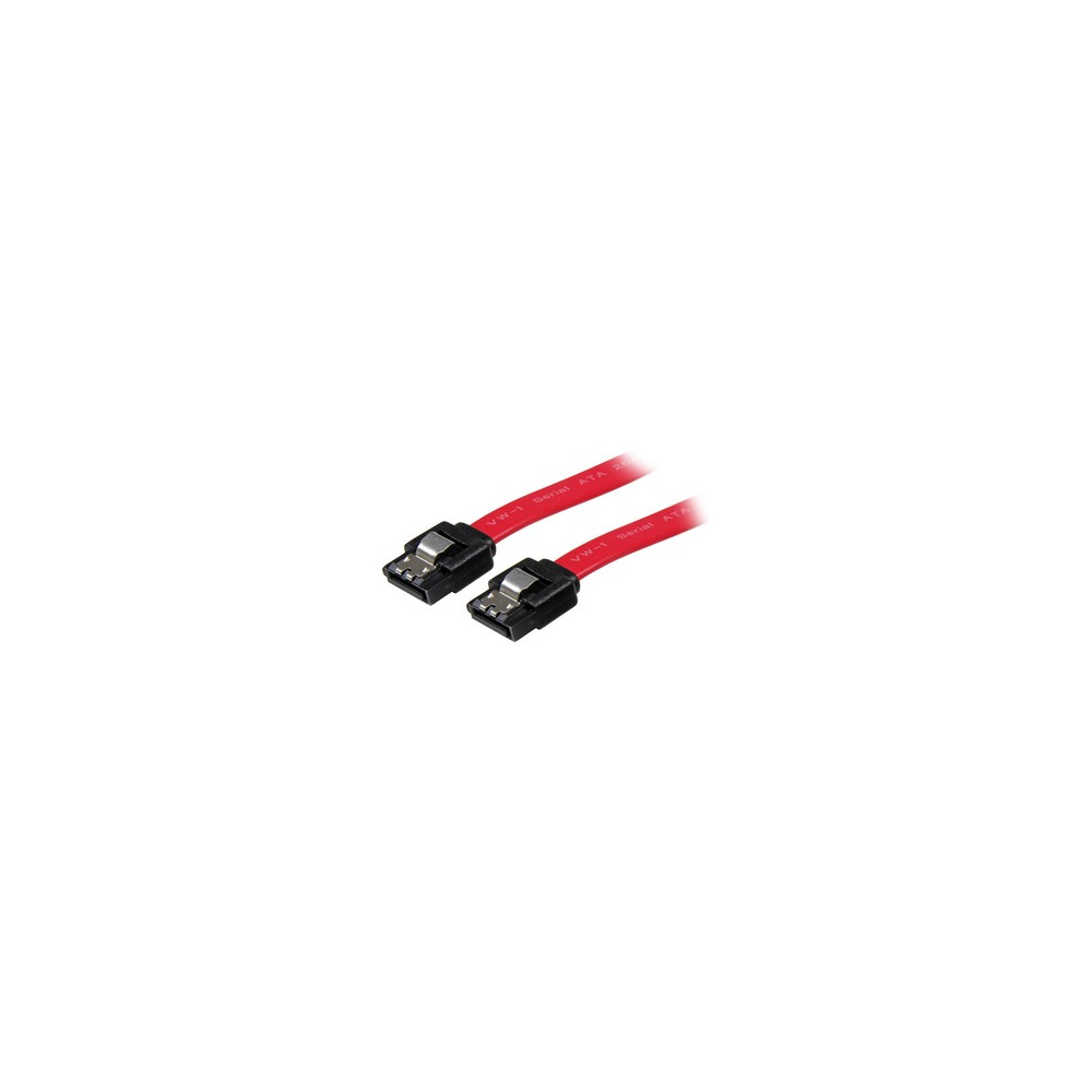 Cable de transferencia de datos StarTech.com - 30.48cm SATA - para Disco Duro - Extremo Secundario: 1 x 7-pin SATA - Male - 6Gbi