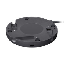 Hub de base de micrófono Logitech - 10.2cm Ancho x 10.2cm Profundidad x 1.6cm Altura - Negro