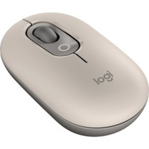 Mouse Logitech POP Mouse - Bluetooth - USB - Óptico - 4 Botón(es) - 2 Programmable Button(s) - Niebla - 1 Paquete(s) - Inalámbri