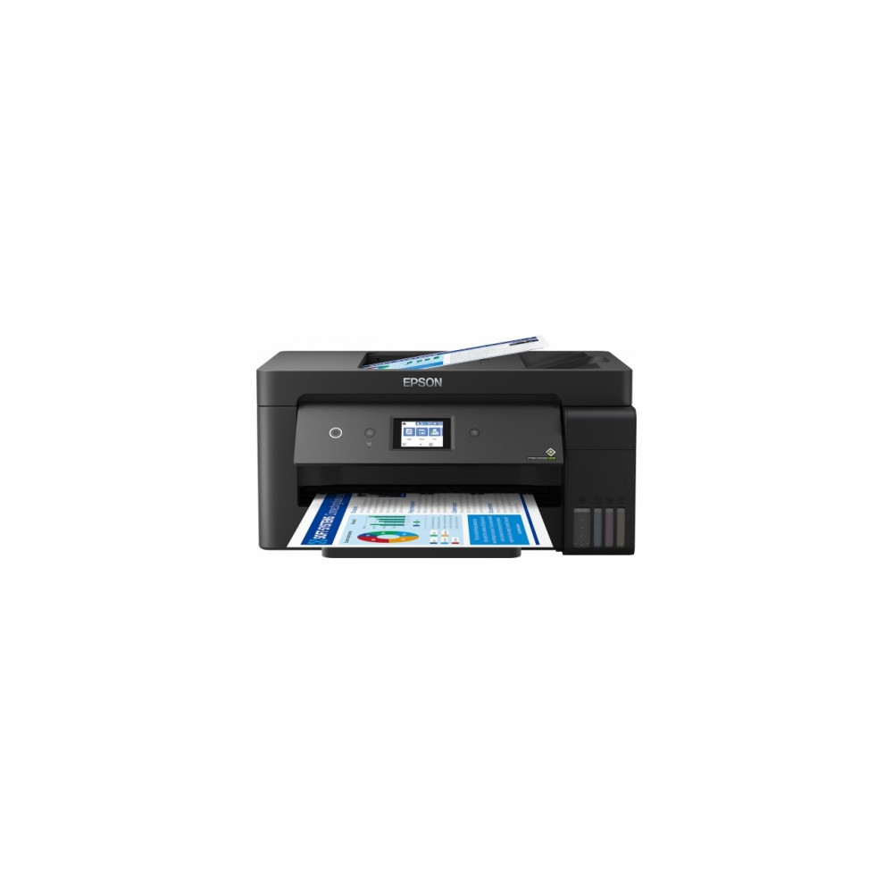 Impresora de inyección de tinta multifunción Epson EcoTank L14150 Inalámbrico - Color - Copiadora/Fax/Impresora/Escáner - 38 ppm