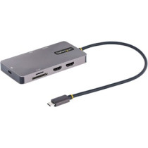 Base de conexión StarTech.com USB 3.2 Gen 1 (3.1 Gen 1) Tipo-C para Notebook/Tableta PC - Lector de tarjeta memoria - SD, microS