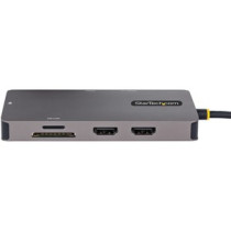 Base de conexión StarTech.com USB 3.2 Gen 1 (3.1 Gen 1) Tipo-C para Notebook/Tableta PC - Lector de tarjeta memoria - SD, microS