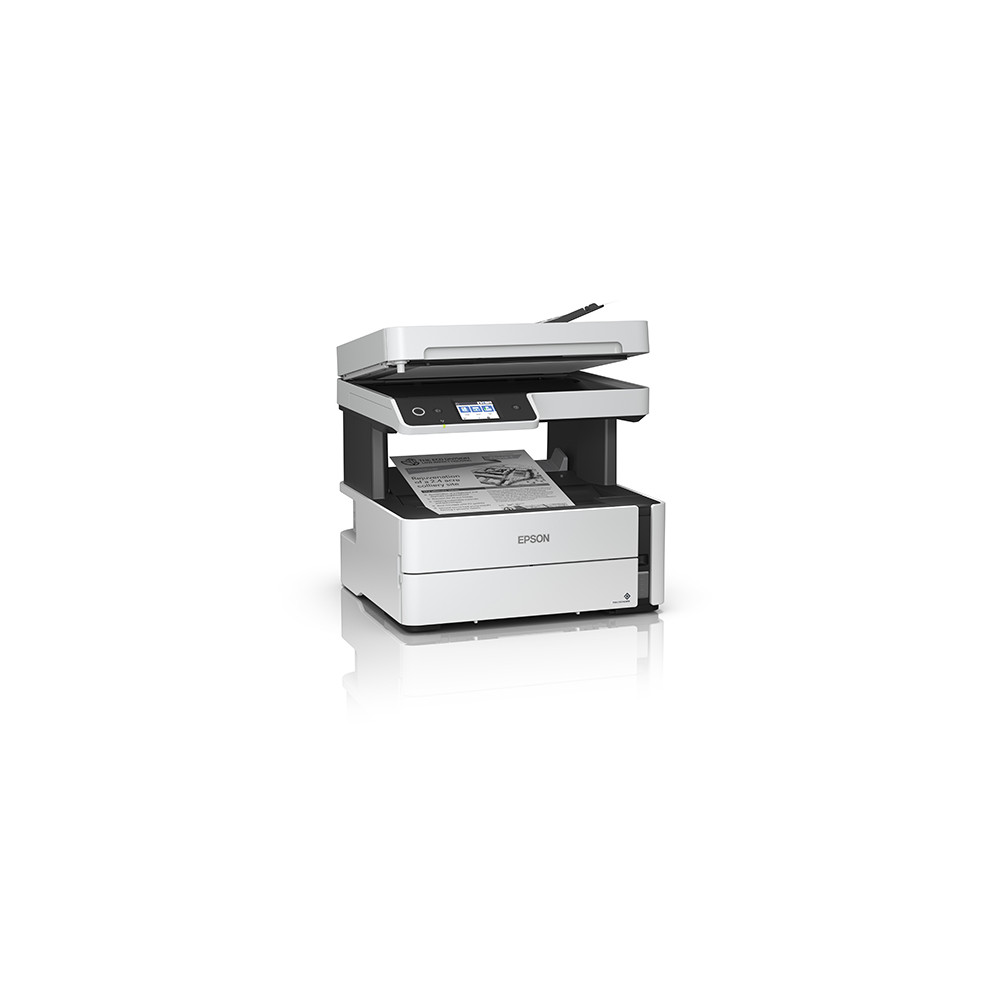 Impresora de inyección de tinta multifunción Epson ET-M3170 Inalámbrico - Monocromo - Copiadora/Fax/Impresora/Escáner - 1200 x 2