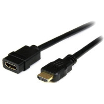 StarTech.com Cable Extensor HDMI Ultra HD 4k x 2k de 2m - Alargador Macho a Hembra - Extremo Secundario: 1 x 19-pin HDMI Digital