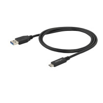 StarTech.com Cable de 1m Adaptador USB A a USB Tipo C - Cable USB-C Macho a Macho - Extremo Secundario: 1 x 24-pin USB 3.0 Type 