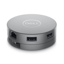 Base de conexión Dell DA310 USB Tipo C para Monitor/Portátil/Proyector/Teclado/Ratón/Auriculares/Unidad flash - 90W - Pórtatil -