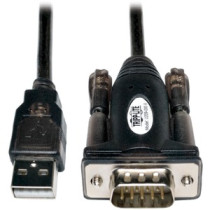 Cable de transferencia de datos Tripp Lite U209-000-R - 1.52m DB-9/USB - para Cámara, Portátil, Módem - Extremo Secundario: 1 x 