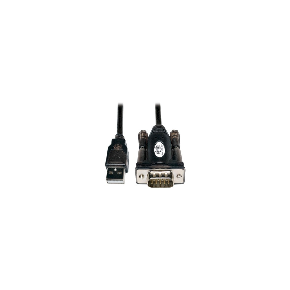 Cable de transferencia de datos Tripp Lite U209-000-R - 1.52m DB-9/USB - para Cámara, Portátil, Módem - Extremo Secundario: 1 x 