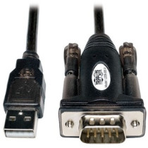 Cable de transferencia de datos Tripp Lite U209-000-R - 1.52m DB-9/USB - para Cámara, Portátil, Módem - Extremo Secundario: 1 x 