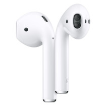 Apple AirPods (2da. Generación), Inalámbrico, Bluetooth, Blanco - incluye Estuche de Carga Alámbrico