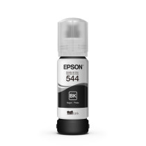 Botella de recarga de tinta Epson T544 - Negro - Inyección de tinta - 65 mL - 2, compatibilidad para impresora: L1210, L1250, L3