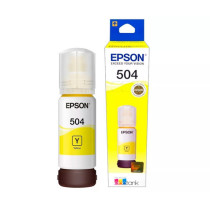 Depósito de desecho de tinta Epson T504 - Amarillo - Inyección de tinta - 70 mL - 1, rendimiento de impresión: No disponible