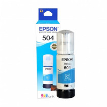 Depósito de desecho de tinta Epson T504 - Azul ciánico - Inyección de tinta - 70 mL - 1, rendimiento de impresión: 6000 páginas