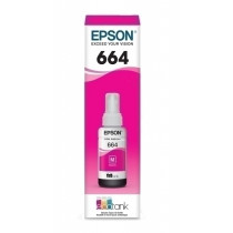 Kit de Relleno de Tinta Epson T664 - Magenta - Inyección de tinta - 70 mL, rendimiento de impresión: 6500 páginas