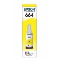 Kit de Relleno de Tinta Epson T664 - Amarillo - Inyección de tinta - 70 mL, rendimiento de impresión: 6500 páginas