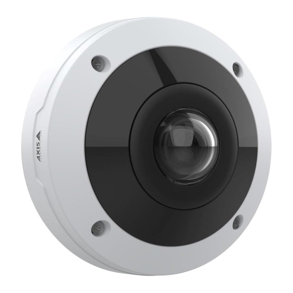 AXIS M4317-PLVE es un minidomo discreto, IK10 e IP66 apto para exteriores, diseñado con sensor de 6 MP y lente estereográfica, q