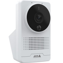 Day/night, small fully featured indoor box style 2 MP / HDTV camera with a Deep Learning Processing Unit (DPLU). Built-in IR ill