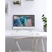 AIO HP Athlon Gold 3150U/2.4GHz DC/Ram 4GB/DD 1TB/Pant 21.5"/Win10/Blanco