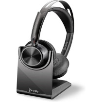 Auriculares Poly Voyager Focus 2 Con cable/Inalámbrico Sobre la oreja, Sobre la cabeza Estéreo - Negro - Certificación Microsoft