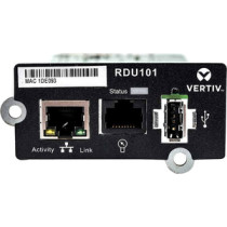 Liebert IntelliSlot RDU101 communication card for Vertiv equipment