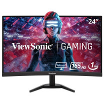 El monitor VX2418C de ViewSonic cuenta con una pantalla Full HD extremadamente luminosa y una frecuencia de actualización hiperr