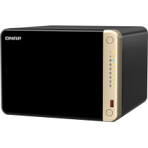 QNAP Turbo NAS TS-664-8G 6 x Total de compartimientos Sistema de almacenamiento SAN/NAS - 4GB Flash Memory Capacity - Intel Cele