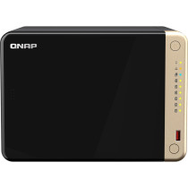 QNAP Turbo NAS TS-664-8G 6 x Total de compartimientos Sistema de almacenamiento SAN/NAS - 4GB Flash Memory Capacity - Intel Cele