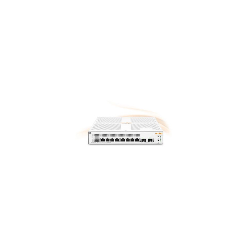 Conmutador Ethernet Aruba Instant On 1930 8 Puertos Gestionable - 4 Capa compatible - Modular - 2 Ranuras SFP - 11W Power Consum