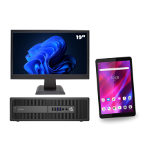 HP 600 G1 + Tablet M8