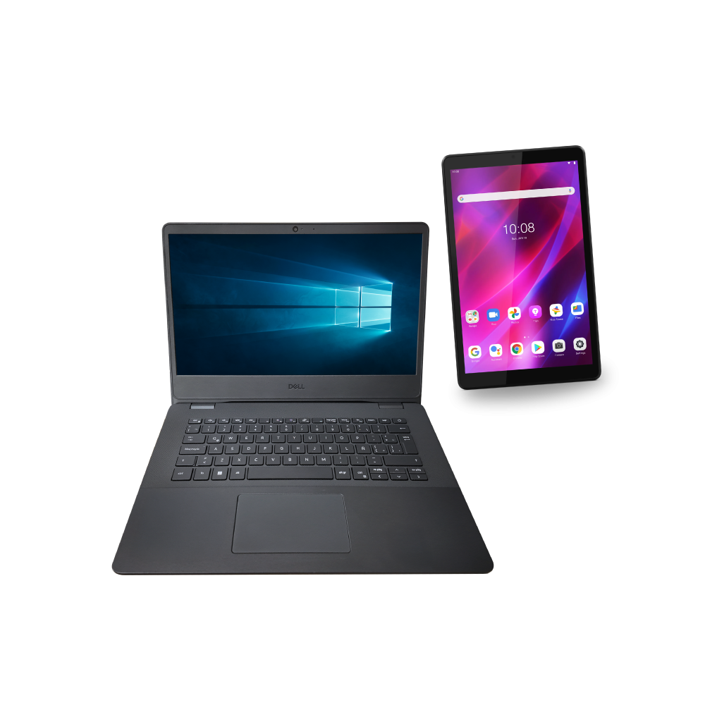 Vostro 3400 + Tablet M8