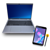 Super Combo Dell 5520 + Galaxy Tab Active 2