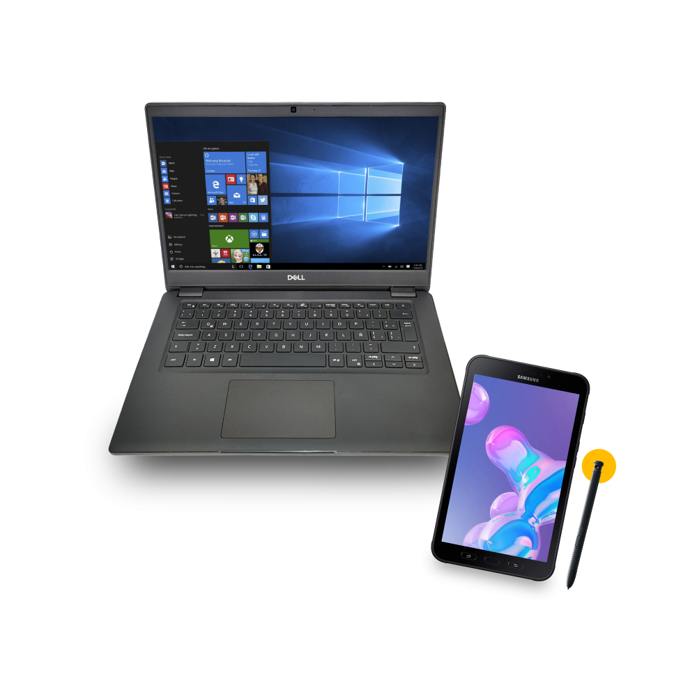 Super Combo Dell 3410 + Galaxy Tab Active 2