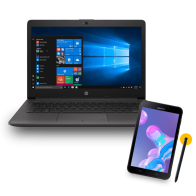 Super Combo HP 245 G7 + Galaxy Tab Active 2