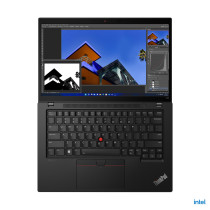 La ThinkPad L14, delgada y ultraliviana, optimiza tu camino al éxito. La batería que dura todo el día con carga rápida (RapidCha